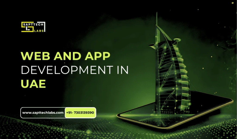 Best Web Design Company in Dubai for Brands That Want to Stand Out | SaptTech Labs